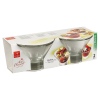 2 Pcs Bormioli Rocco Ypsilon 37.5cl Dessert Bowls [047394]