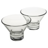 2 Pcs Bormioli Rocco Ypsilon 37.5cl Dessert Bowls [047394]