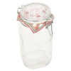 Bormioli Rocco Round Storage Jar Clear Lid