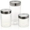 Clear Container with Metal Lid