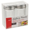 9cm Glass Salt & Pepper Set [296269]