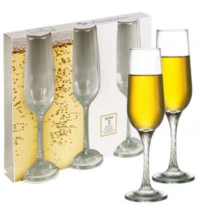 3x Salsa Champagne Flute [339859]