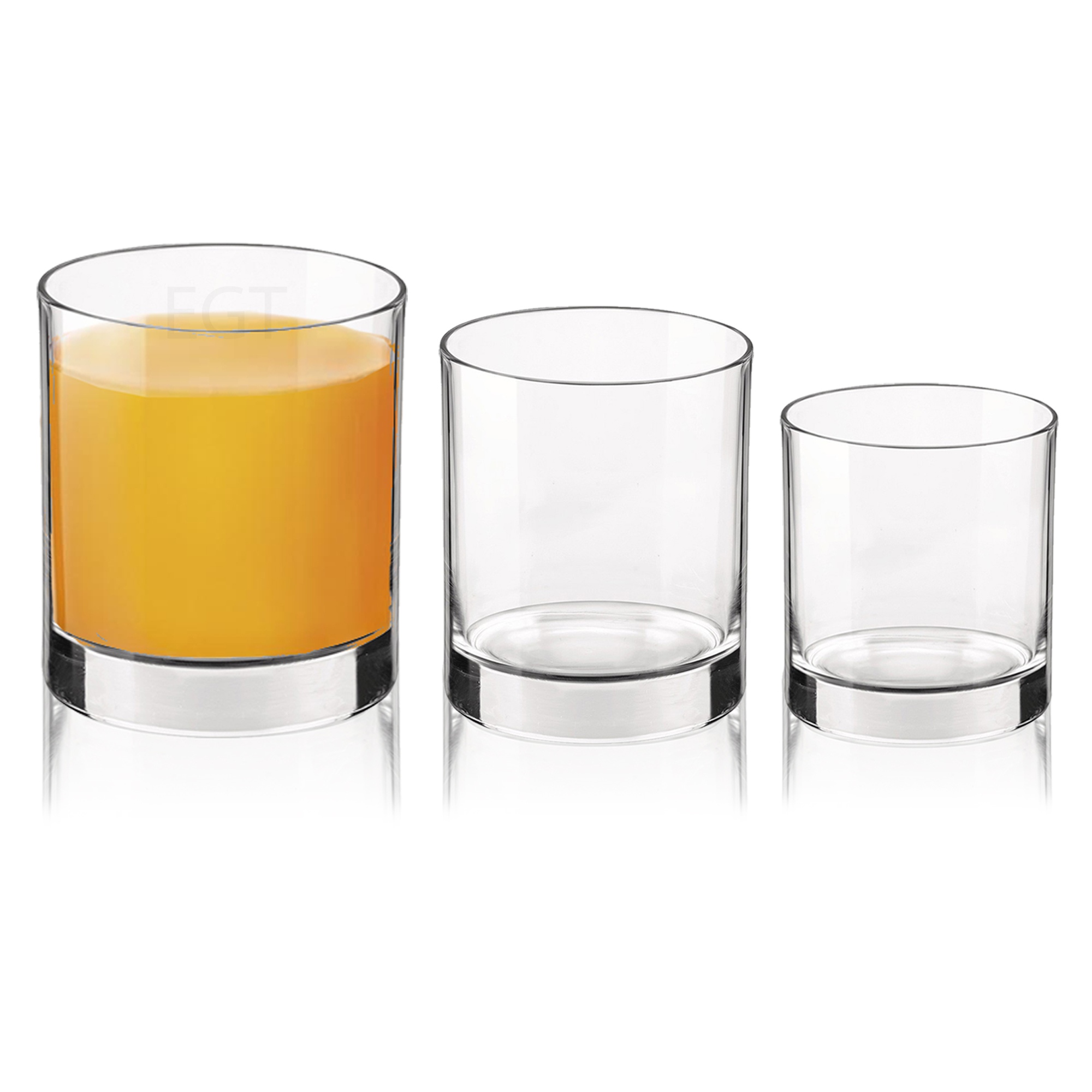 6 x Bormioli Rocco Cortina Dinner Whiskey Cocktail Tumbler 