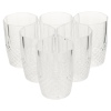 6pc Crystal Effect Drinking Tumbler 400ml [053042]