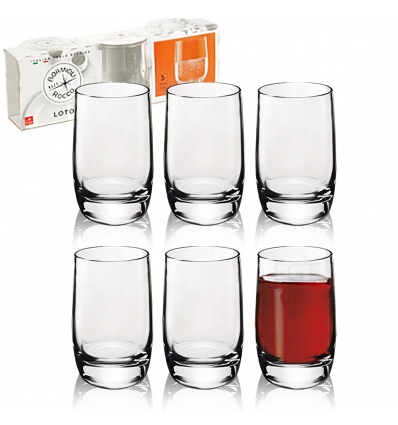 3x Loto Liquore 6.5cl Shot Glass [712965]