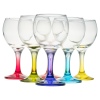 Wine Glass 6.21cl Colored Stem [151316]