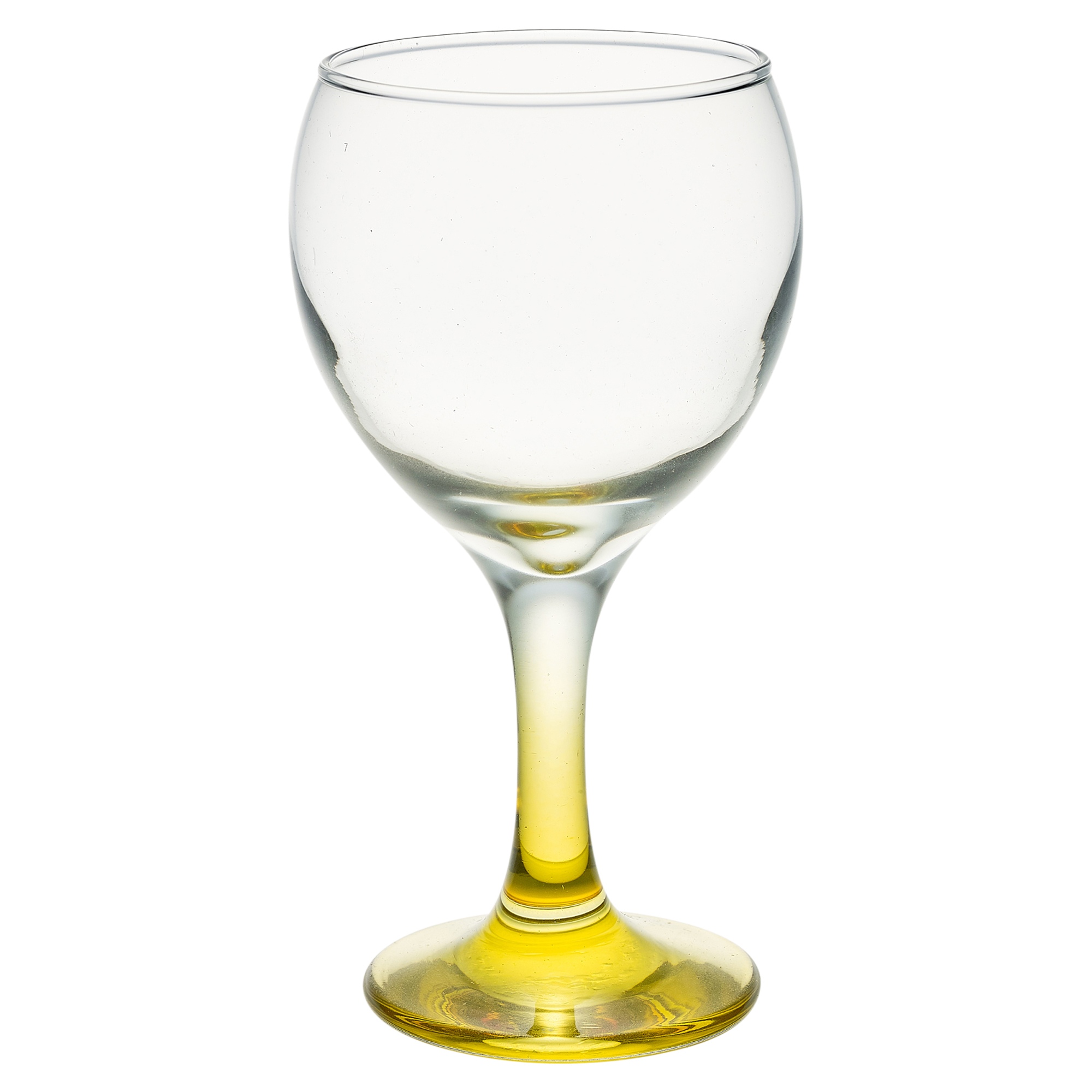 Coloured 6pc Set 210ml Cocktail Stem Wine Glasses Red White Wedding