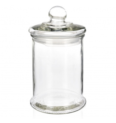 Large Glass Storage Jar with Airtight Lid [628503]