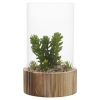 Artificial Plant with Wooden Base [477795]