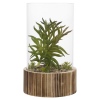 Artificial Plant with Wooden Base [477795]