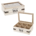 6 Section Home Collection Tea Box [042220]