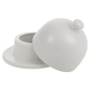 White Ceramic Butter Dish