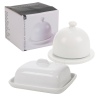 White Ceramic Butter Dish