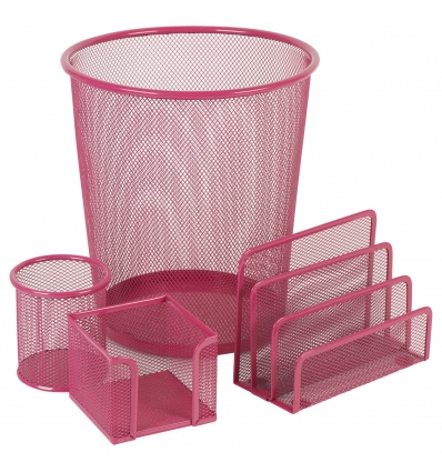 4pc Mesh Desk Organiser [159355]