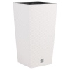 White Large Square Flower Pot [027500]