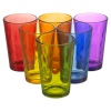 6pc Coloured 8oz Glass Sleeve Pack Set [642325]