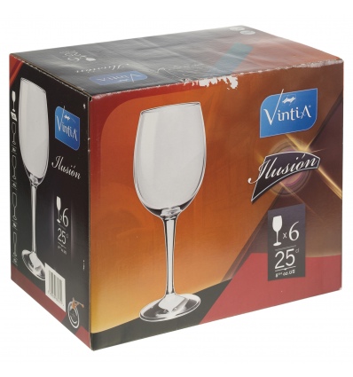 6pc Illusion Wine Glasses [688979]