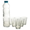 7pc Glass Bottle 6 Glasses [245693]