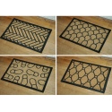 Rubber Doormat with Coir Designs 40x60cm [704079]