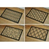 Rubber Doormat with Coir Designs 40x60cm [704079]