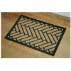 Rubber Doormat with Coir Designs 40x60cm [704079]