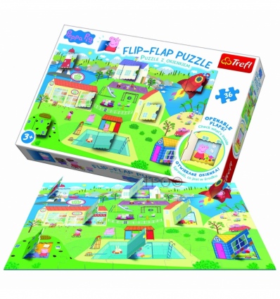 36 Flip-flap puzzle - World of Peppa Pig / Peppa Pig [142747]