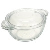 2x Glass Mini Casserole Dish with Lid [165434][128136]