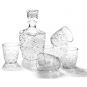 Bormioli Rocco 7pc Dedalo Decanter & Liquore Shot Glasses Set [027204]