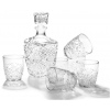 Bormioli Rocco 7pc Dedalo Decanter & Liquore Shot Glasses Set [027204]