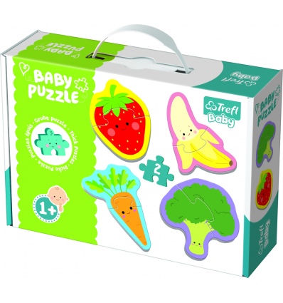 Puzzles - Baby Classic - Vegetables and fruits [360769]