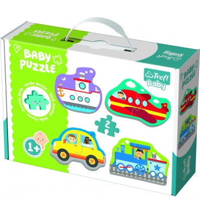 Puzzles - Baby Classic - Transport vehicles [360752]