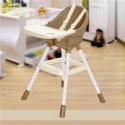 Brown & White High Chair [7151]