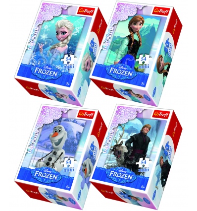 Puzzles - "54 Mini" - Frozen / Disney Frozen [541410]