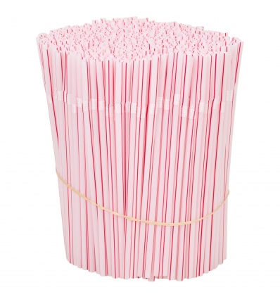 500pc Coloured Straws