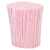 500pc Coloured Straws