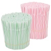 500pc Coloured Straws