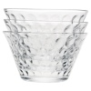 3x 11cm Glass Dessert Bowl