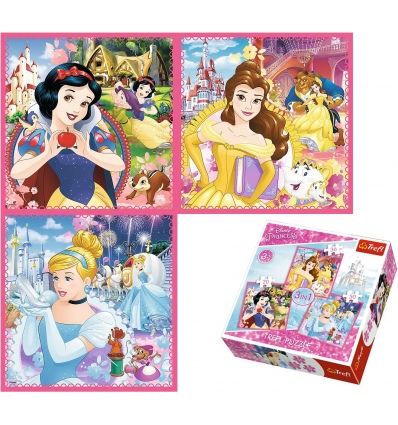 3in1 - The enchanted world of princesses / Disney Princess [348330]