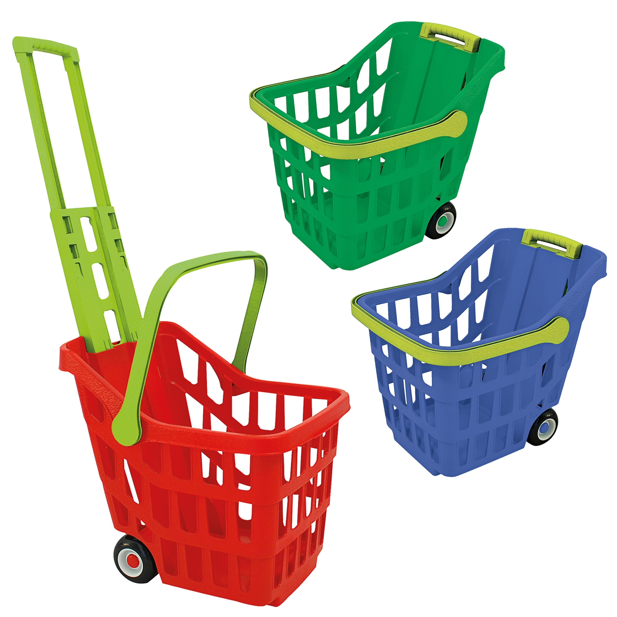 kids plastic trolley