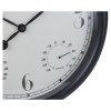 Black 38cm Outdoor Wall Clock [548143]
