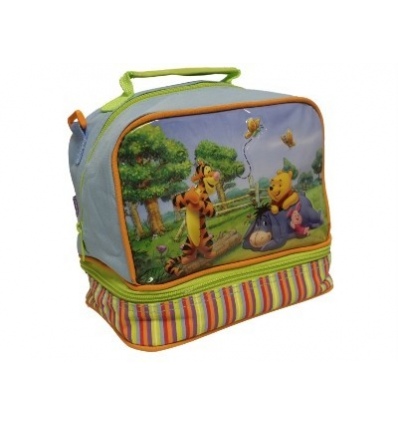 Kids Disney Winnie The Pooh Lunch Snack Cooler Box Bag