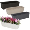 Rectangular Flowerpot Planter 12x16x40cm [871899]