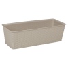 Rectangular Flowerpot Planter 14x18x49cm [871882]