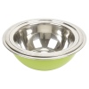 3pc Coloured Mixing Bowls 22/22/24cm [065540