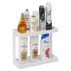 2 Shelf Kitchen Rack Organiser With Suction Caps [994833]