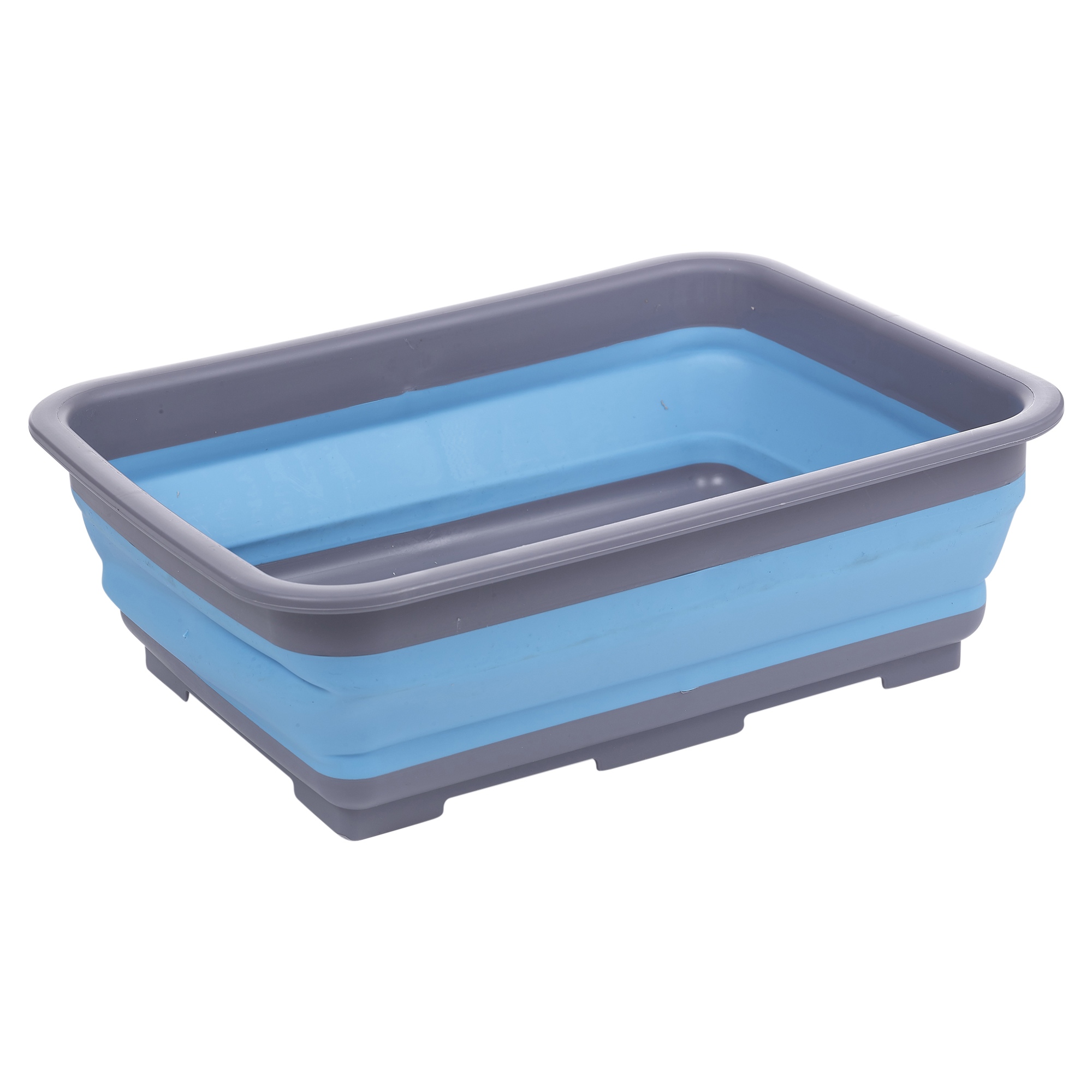 2x Collapsible Washing Up Bowl Dish Drainer Folding Water Reusable