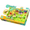 "Gigantic" - On the village / Trefl Baby Floor Puzzle [907537]