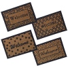 "Welcome" Rubber Doormat 40x60cm  [926371]