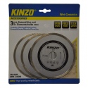 Kinzo 3pc Disc Wet 125mm [717654]