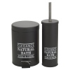 3L Pedal Bin & Toilet Brush [040240]